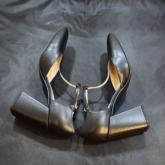 BRAND NEW MARC FISHER MFCYRENE-R T-STRAP BLOCK-HEEL PUMP G1 - Picture 14 of 15